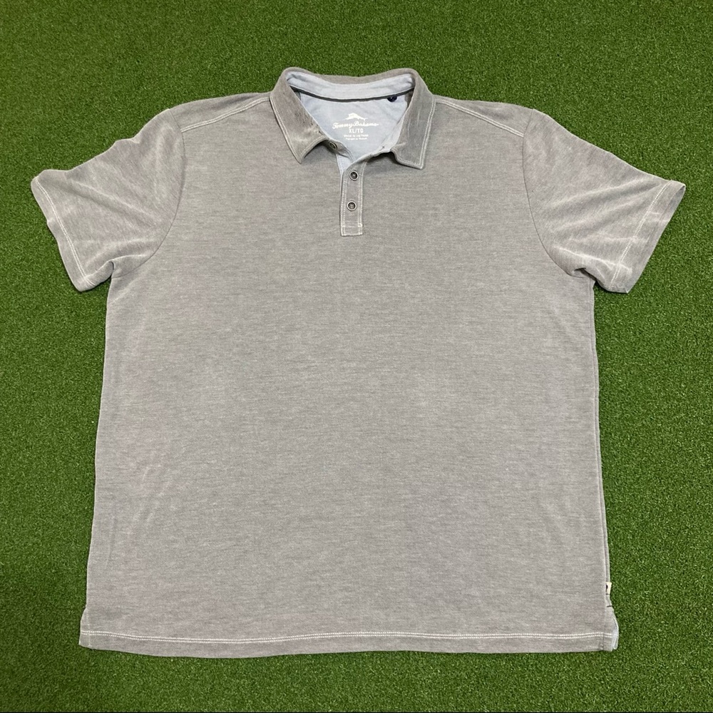 Tommy Bahama Polo Shirt Gray